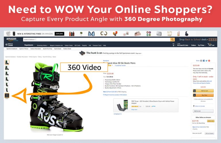 Need to WOW Your Online Shoppers? Capture Every Product Angle with 360 Degree Photography