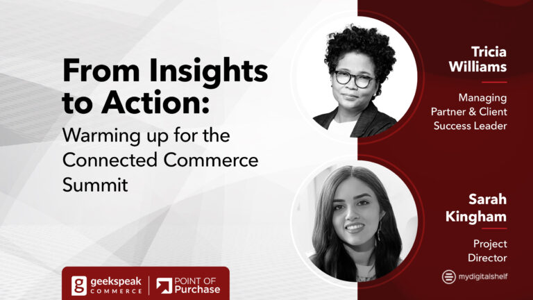 from insights to action: warming up for the connected commerce summit